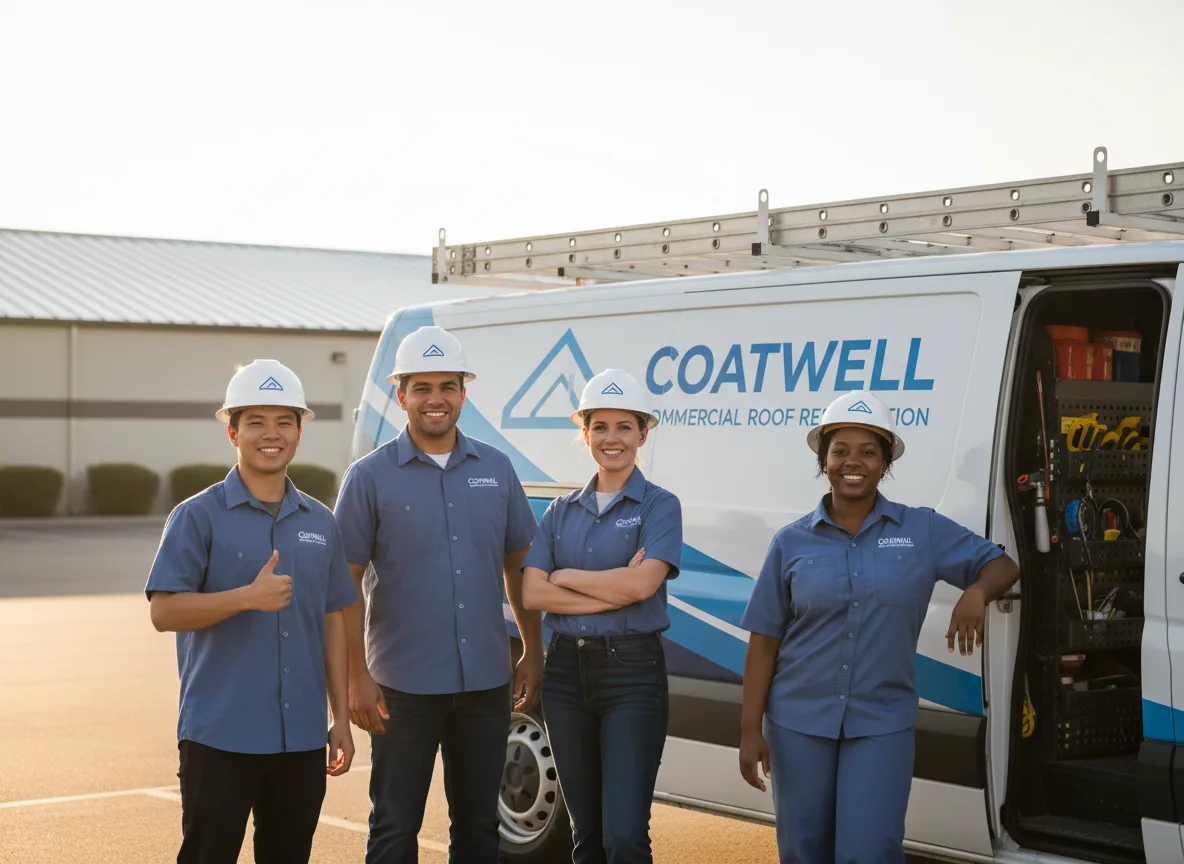 Commercial roof coating company in Rancho Cordova, CA